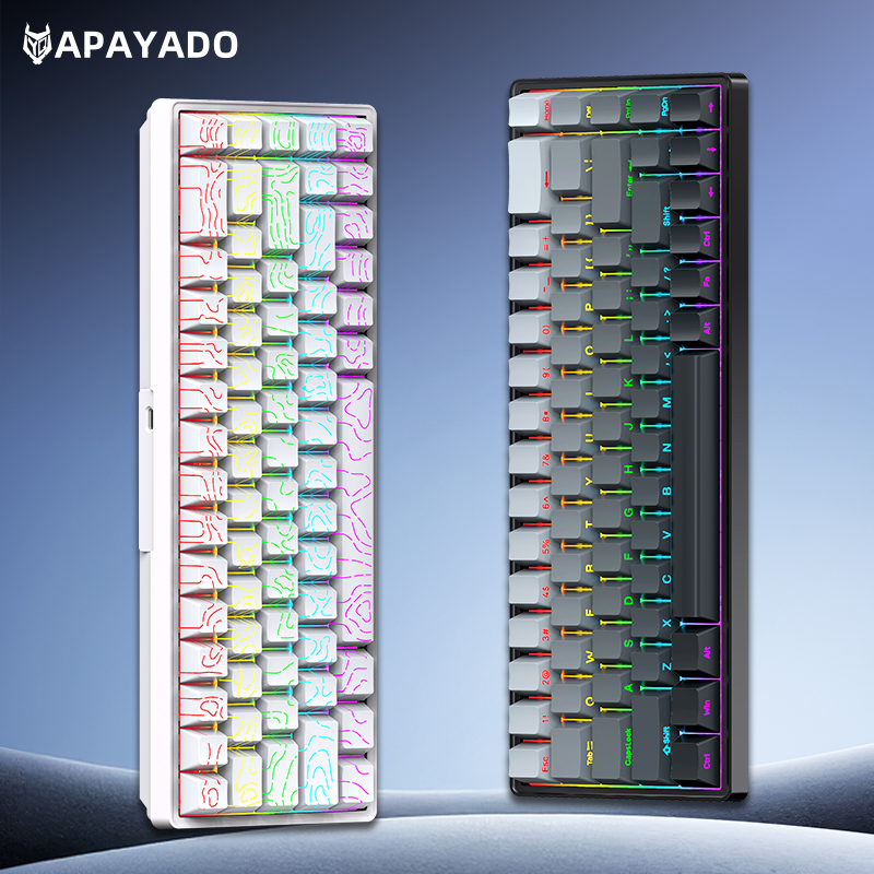 APAYADO A68 Tastiera meccanica - Gaming Keyboard Hot Swappable recensione e prezzo