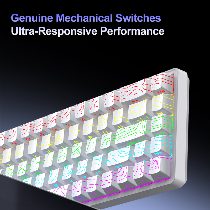 APAYADO A68 Tastiera meccanica - Gaming Keyboard Hot Swappable recensione e prezzo
