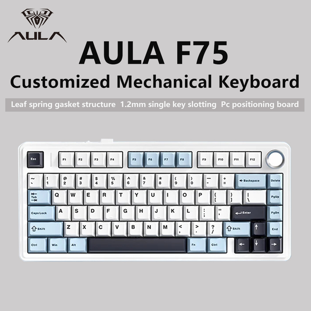 AULA F75 2.4G Wireless/Bluetoo - Gaming Keyboard Hot Swappable recensione e prezzo